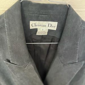 Christian Dior | Vintage Sleeveless Black Vest
With gold buttons